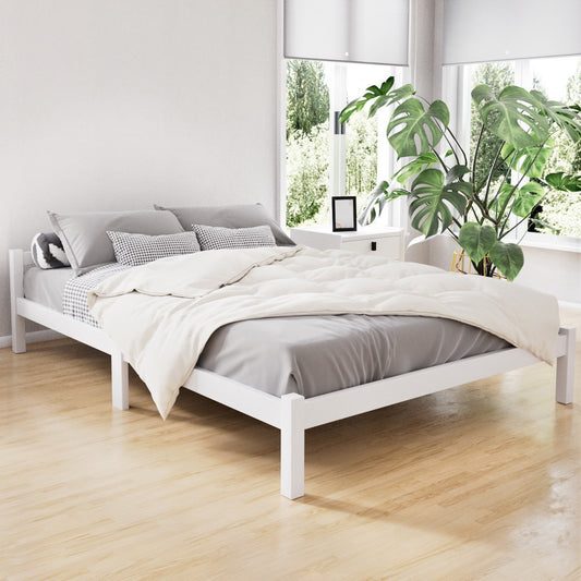 Lexi Double Bed Frame - White