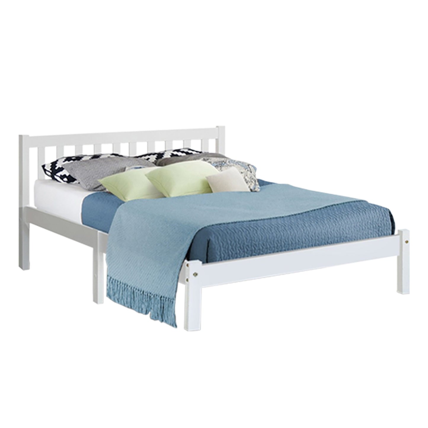 Sofie Queen Bed Frame - White