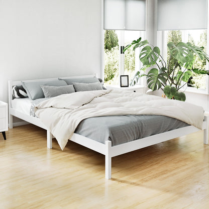 Sofie Queen Bed Frame - White