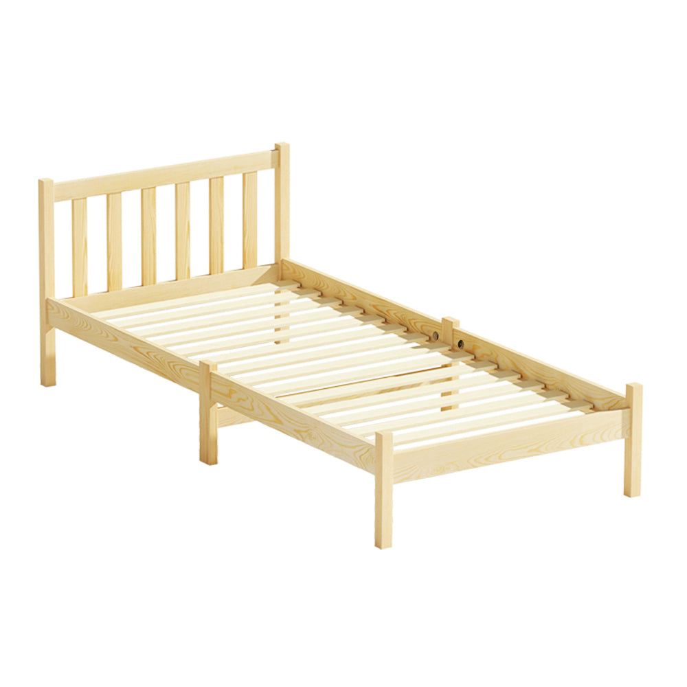 Sofie Single Bed Frame - Oak