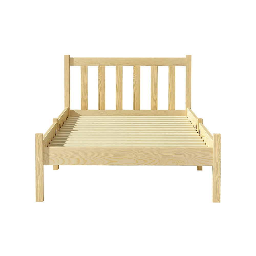 Sofie Single Bed Frame - Oak