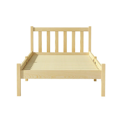 Sofie Single Bed Frame - Oak
