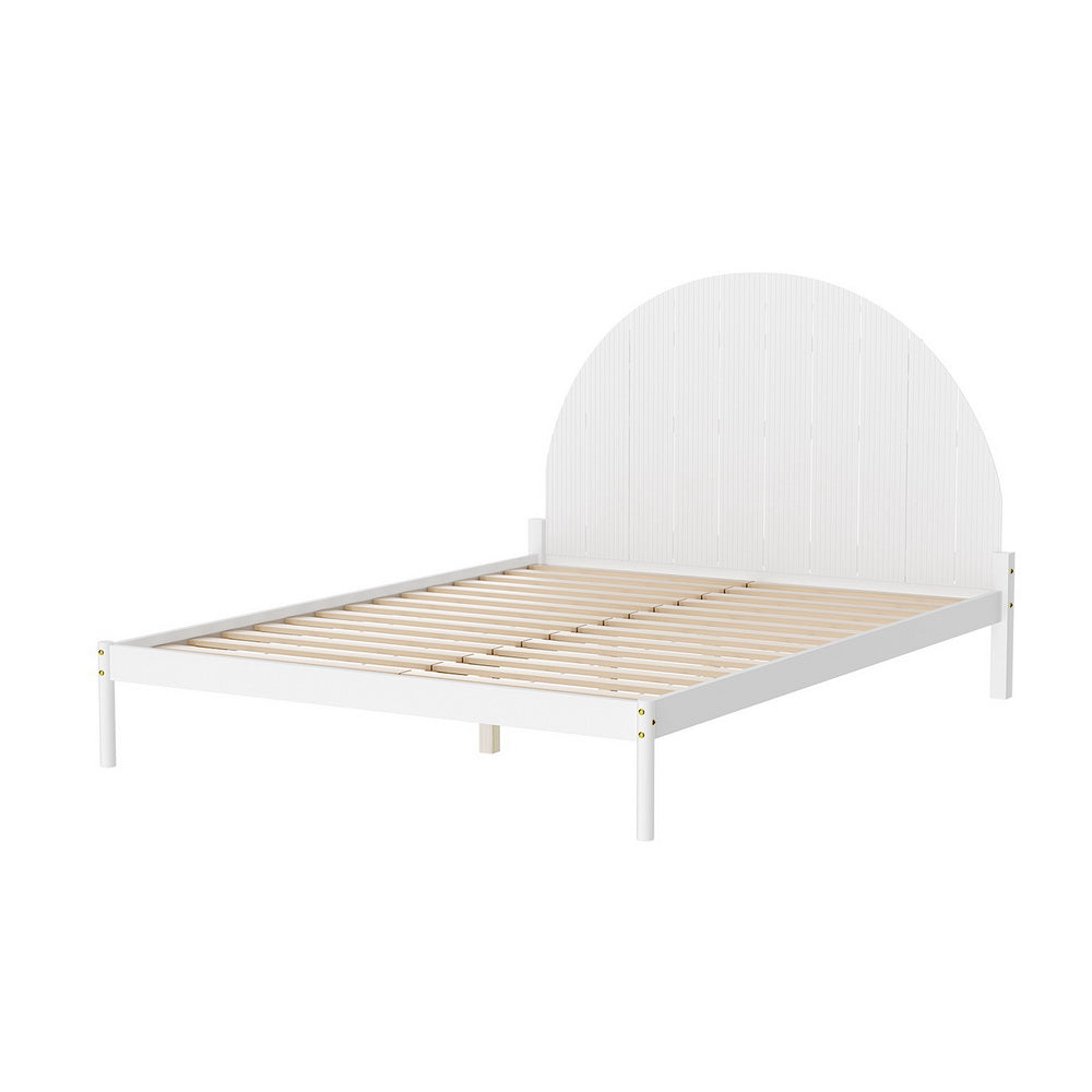 Daly Queen Bed Frame - White