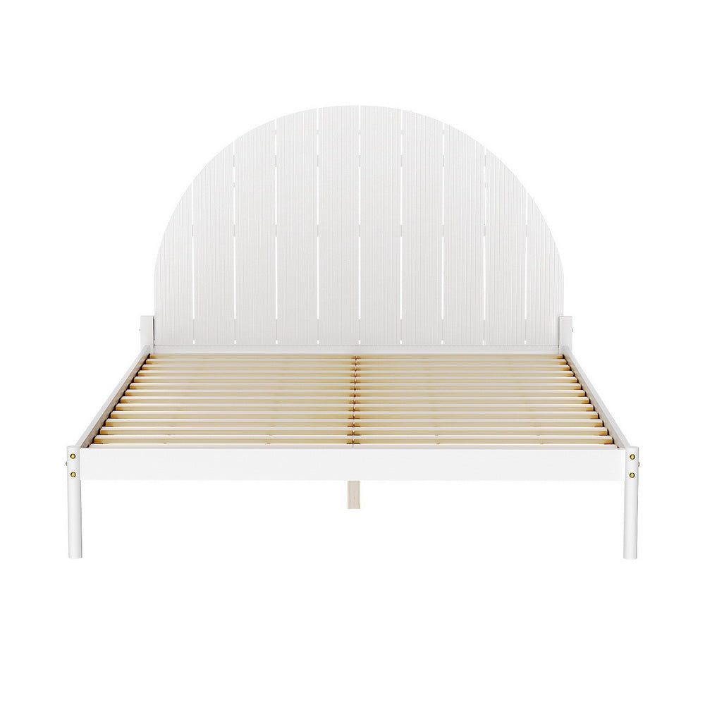 Daly Queen Bed Frame - White