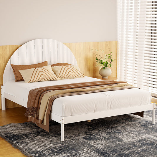 Daly Queen Bed Frame - White