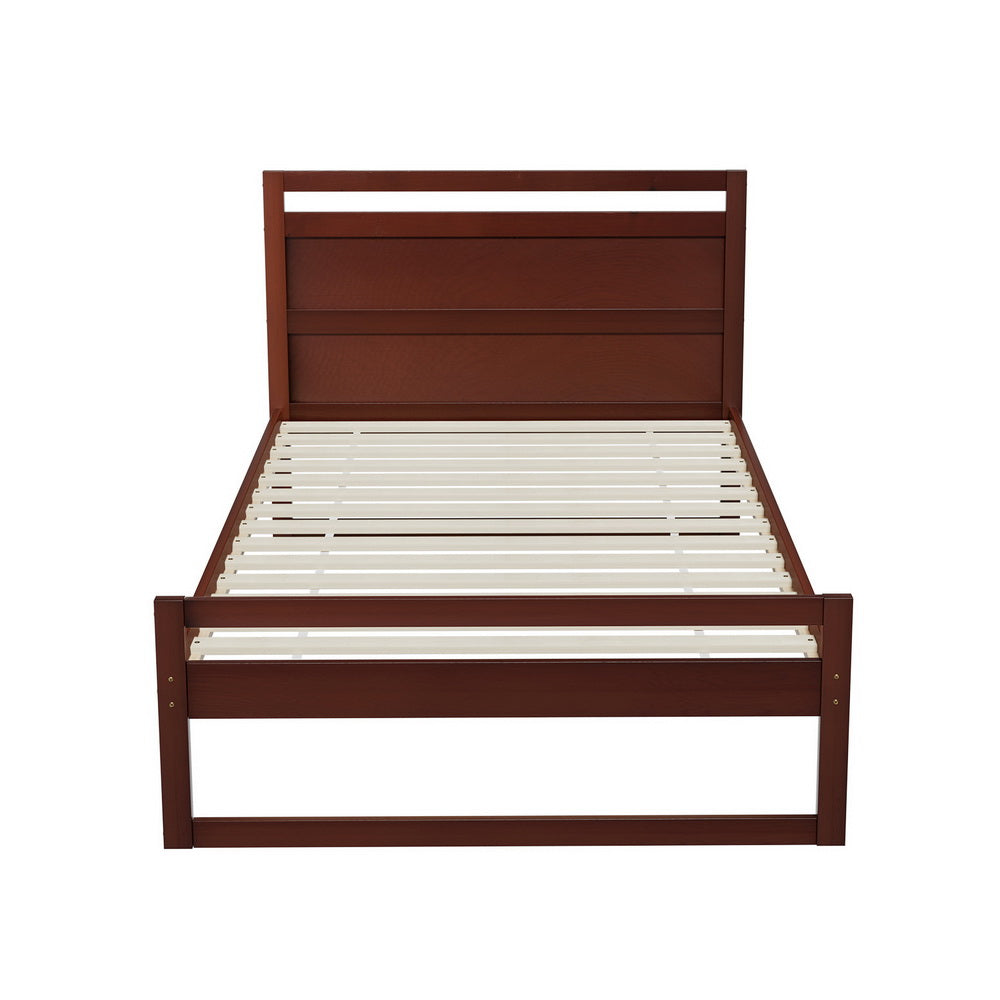 Witton King Single Bed Frame - Walnut