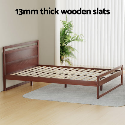 Witton Queen Bed Frame - Walnut
