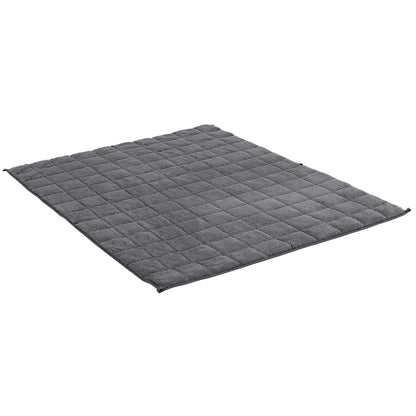 Calming Weighted Blanket 9KG - Grey Sherpa