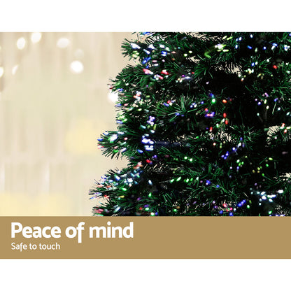 1.8m Christmas Tree Optic Fibre LED Xmas tree 300 Tips