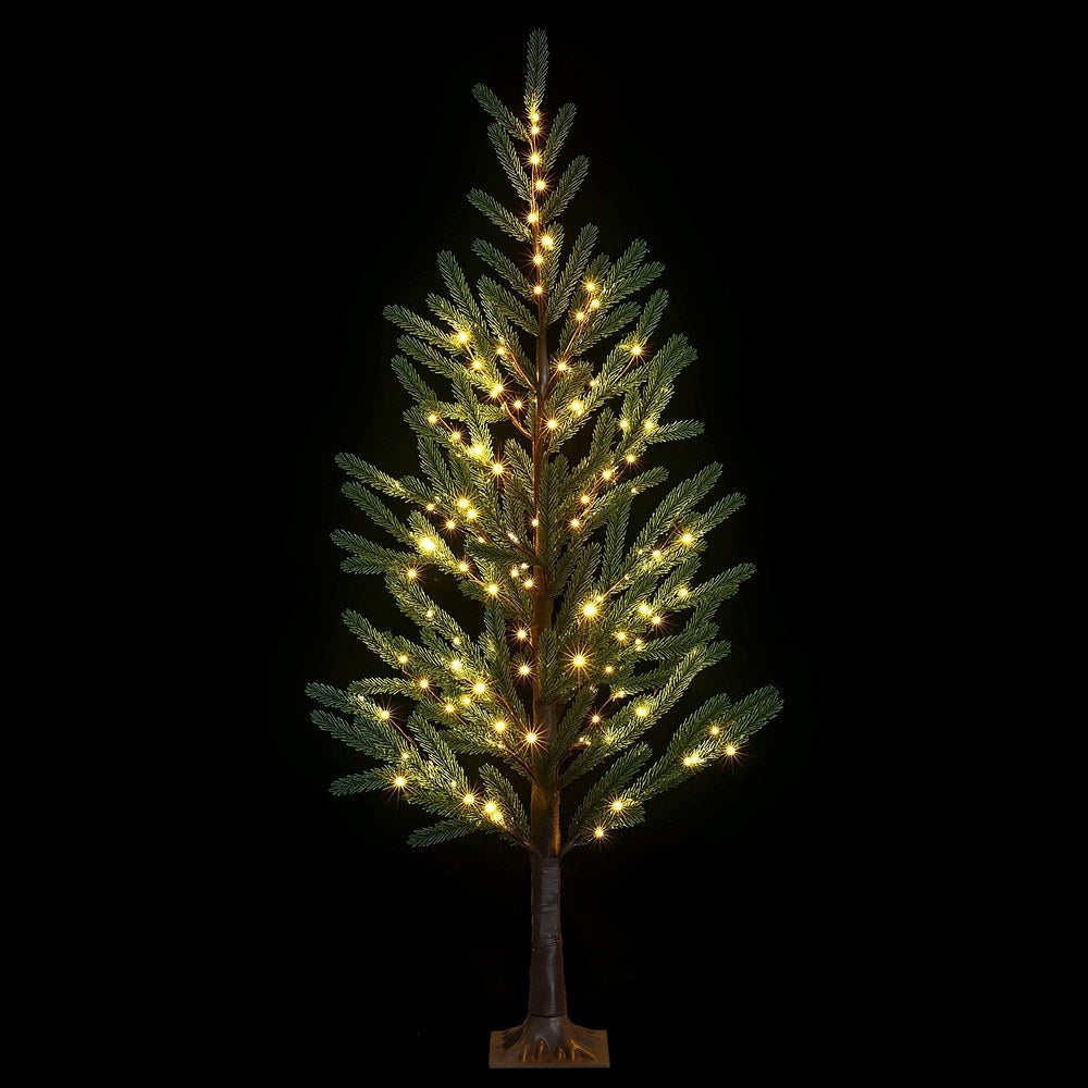 1.8M Pre-lit LED Christmas Tree Xmas Tree 8 Modes Party Decoration