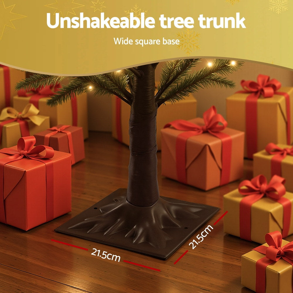 1.8M Pre-lit LED Christmas Tree Xmas Tree 8 Modes Party Decoration