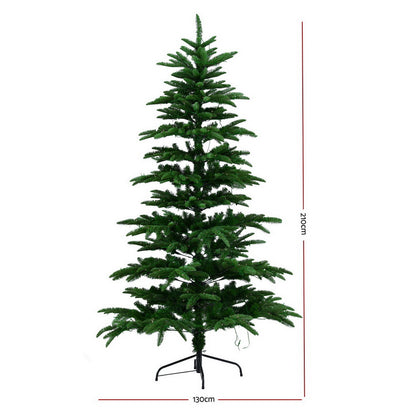 Christmas Tree 2.1M LED Sparse Xmas Tree 860 Tips Party Decoration