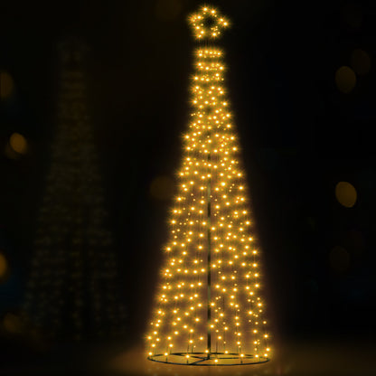 3.6M Christmas Tree LED Solar Warm