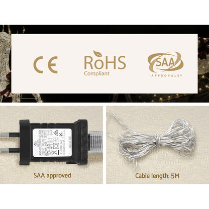 12M Christmas Lights Icicle Light 960 LED Falling Metor