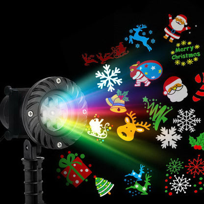 Projector Light Christmas Lights Laser Outdoor Decorations Jingle Jollys