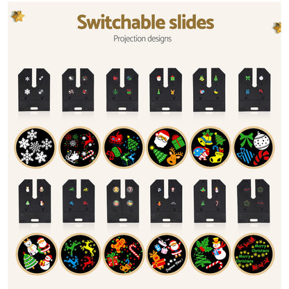 Projector Light Christmas Lights Laser Outdoor Decorations Jingle Jollys