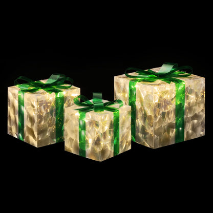 3 PCS Christmas Lights 70 LED Fairy Light Gift Box