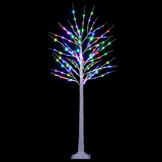 1.7M Christmas Tree 120 RGB LED Lights