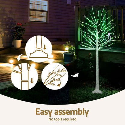 1.7M Christmas Tree 120 RGB LED Lights